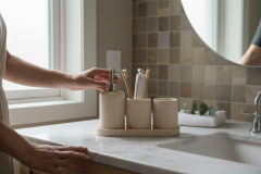 SIA-Doğal Traverten Banyo Seti