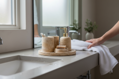 SIA-Doğal Traverten Banyo Seti