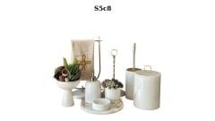 SIA-Doğal Mermer Banyo Seti