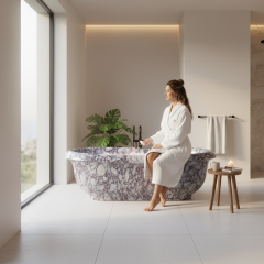 SIA-Doğal Mermer Küvet