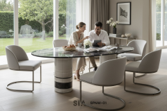 Doğal Mermer Pana White SPNW-01