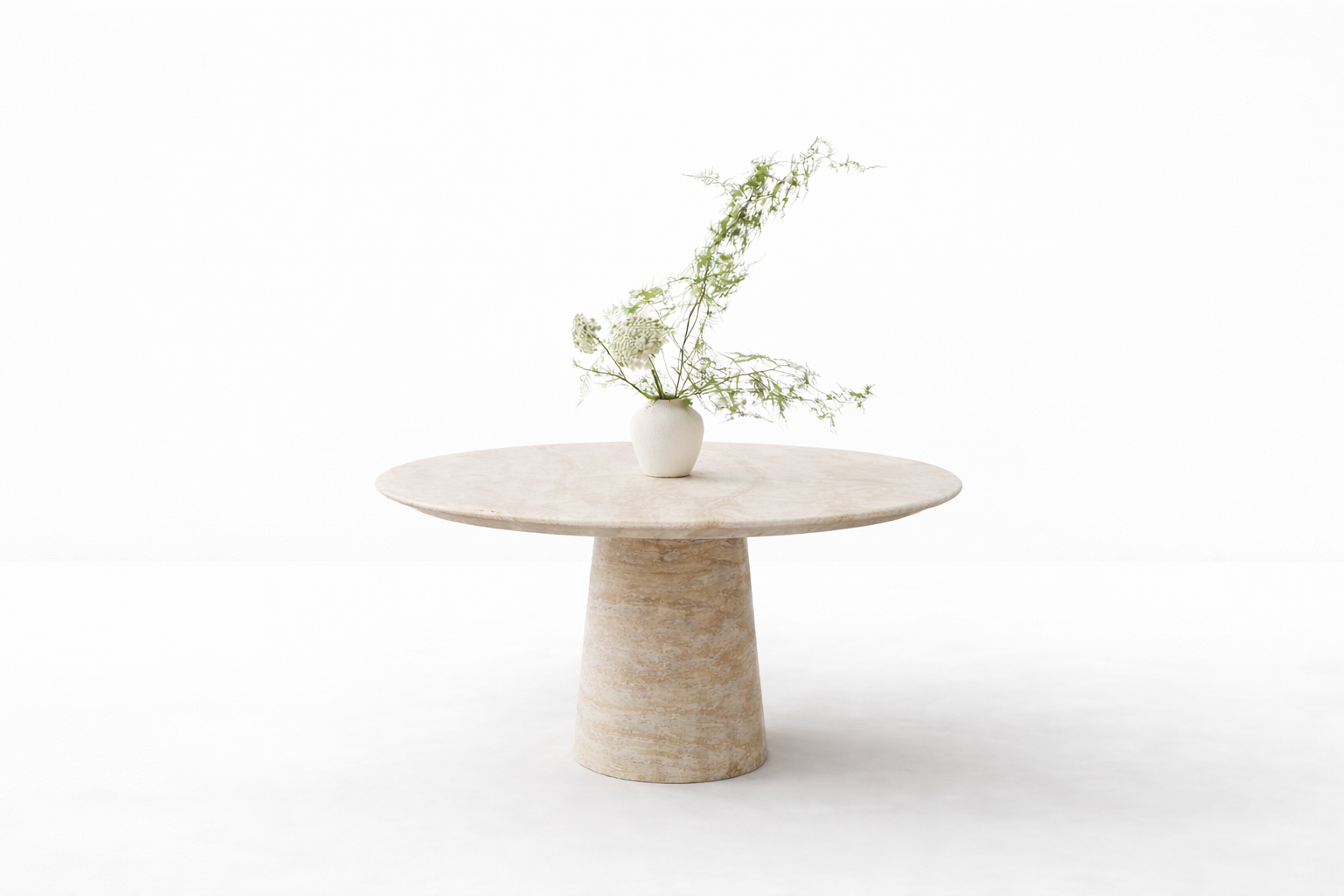 Doğal Traverten Yemek Masası HSX-54