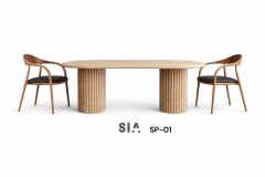 Doğal Traverten Yemek Masası SP-01