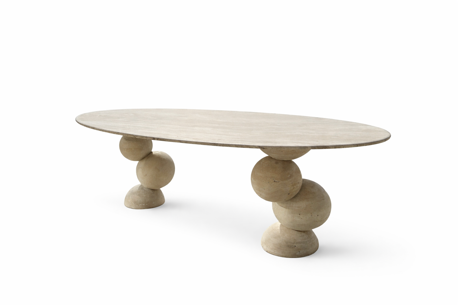 Doğal Traverten Yemek Masası SYO-03
