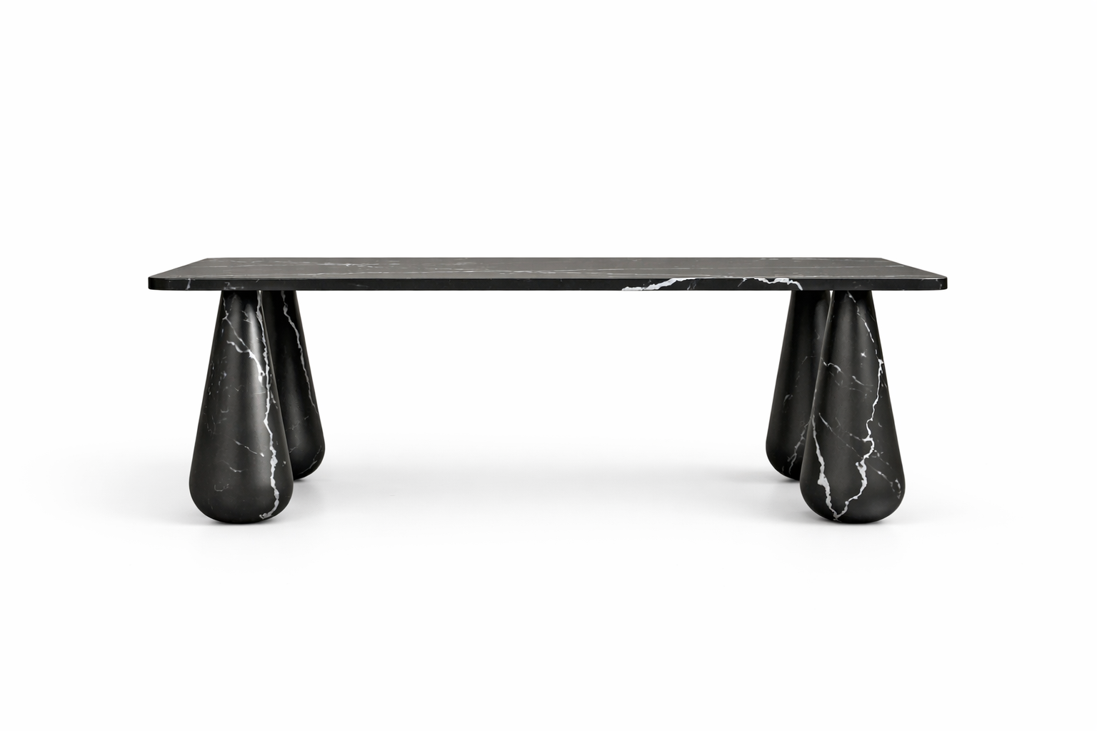 Doğal Mermer Alexander Black Yemek Masası SSXA-01