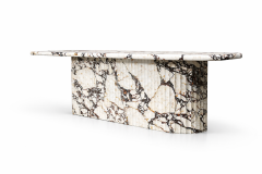 Doğal Mermer Calacatta Viola Ada Mutfak-Yemek Masası SCQ-01