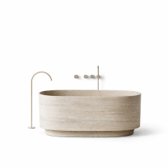 Doğal Traverten Mermer Küvet SV-05