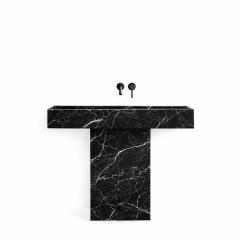 Doğal Mermer Alexander Black Lavabo SXA-05
