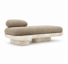 Premium Designer Marble Sofa White Onyx TR-01