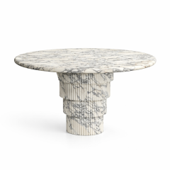 Calacatta Viola Mermer Yemek Masası | Calacatta Viola Marble Dining Table | SIA Art Design